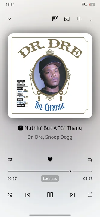 Samsung Music - Now Playing screenshot 1