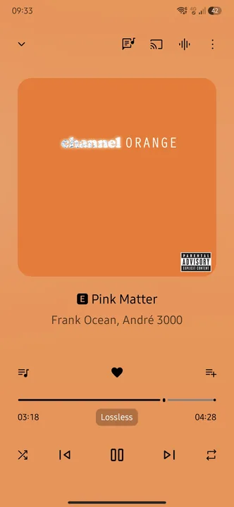 Samsung Music screenshot 2