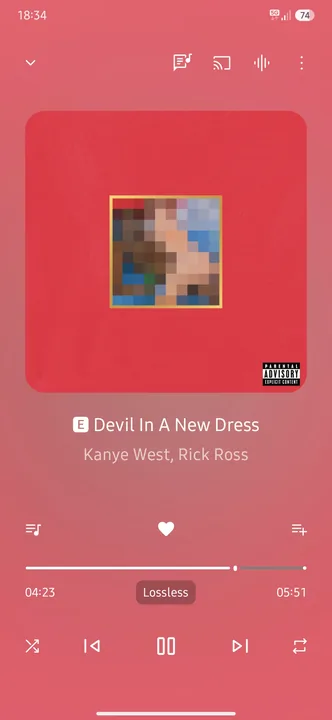 Samsung Music screenshot 1