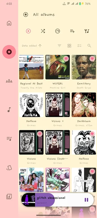 Pink cutesy theme screenshot 3