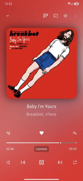 Samsung Music - Now Playing screenshot 2