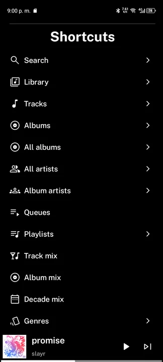 Simple Player. screenshot 1