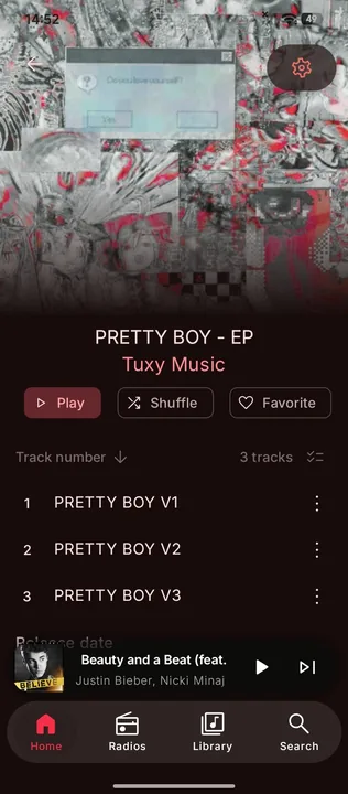 Apple Music style (iOS 26) screenshot 4