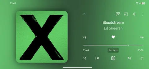 Samsung Music - Now Playing screenshot 5