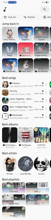 Samsung Music screenshot 5