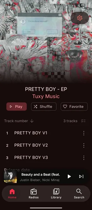 Apple Music style (iOS 26) screenshot 4