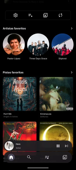 TIDAL For Symfonium screenshot 2