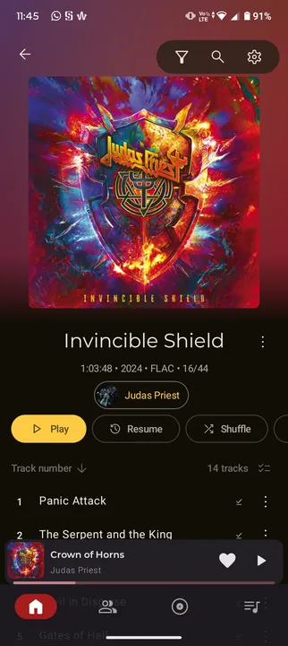 Qobuz Now Playing screenshot 3