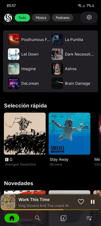 Spofity screenshot 1