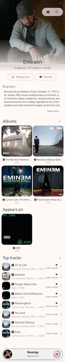 Samsung Music screenshot 7