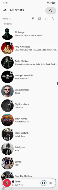 Samsung Music screenshot 7