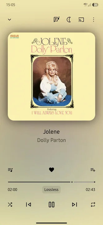 Samsung Music screenshot 2