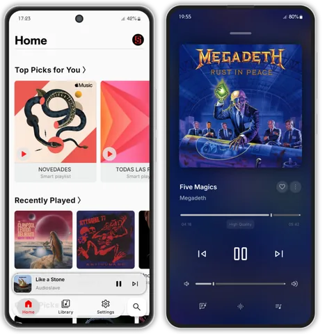 Apple Music Interface screenshot 1