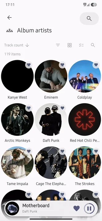 Samsung Music screenshot 3