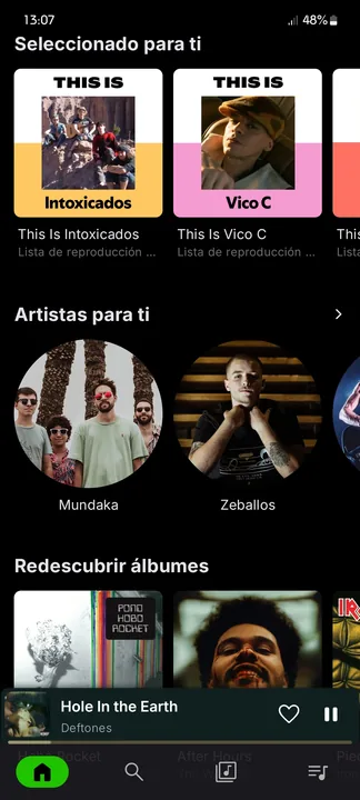 Espotify screenshot 2