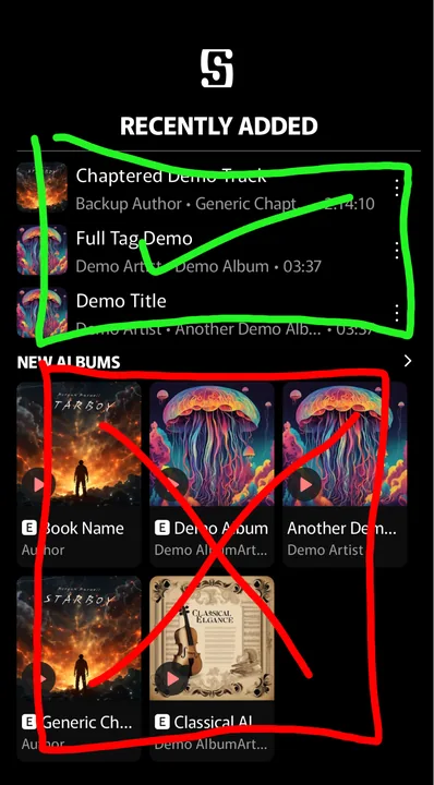 (SP) Recently added tracks screenshot 2