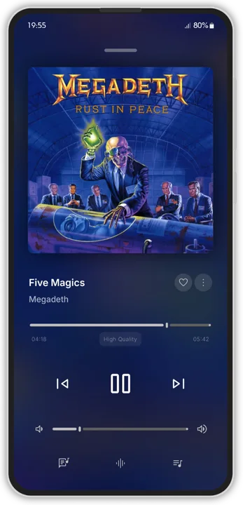 Apple Music Interface screenshot 1