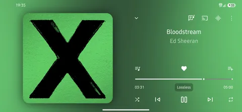 Samsung Music - Now Playing screenshot 5
