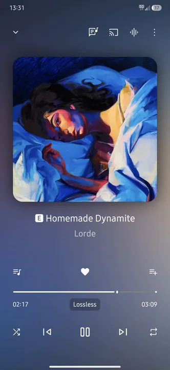 Samsung Music - Now Playing screenshot 4