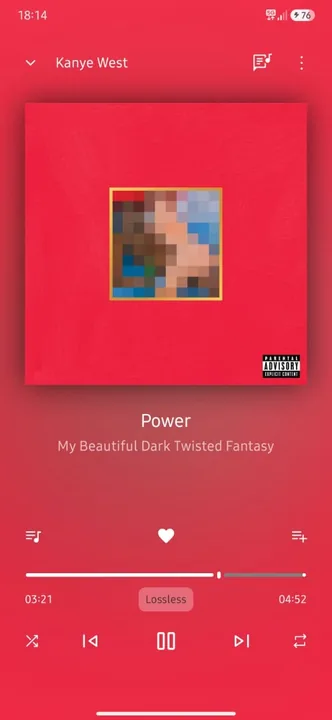 Samsung Music screenshot 2
