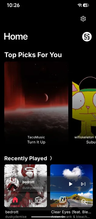Apple Music style (iOS 27) screenshot 1