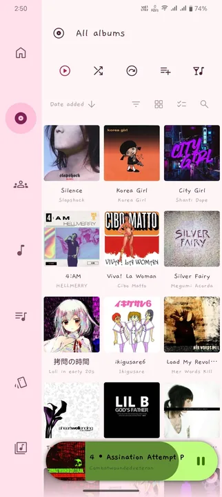 Pink cutesy theme screenshot 4