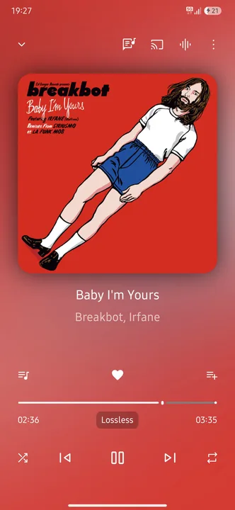 Samsung Music - Now Playing screenshot 3