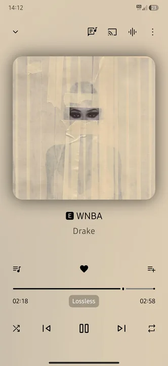 Samsung Music screenshot 2