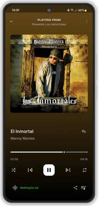 Espotify Player screenshot 2