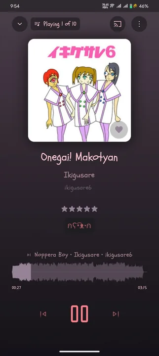 Pink and Cream Color Theme screenshot 5