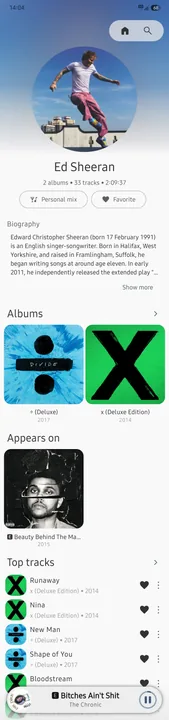 Samsung Music screenshot 7