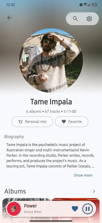 Samsung Music screenshot 6