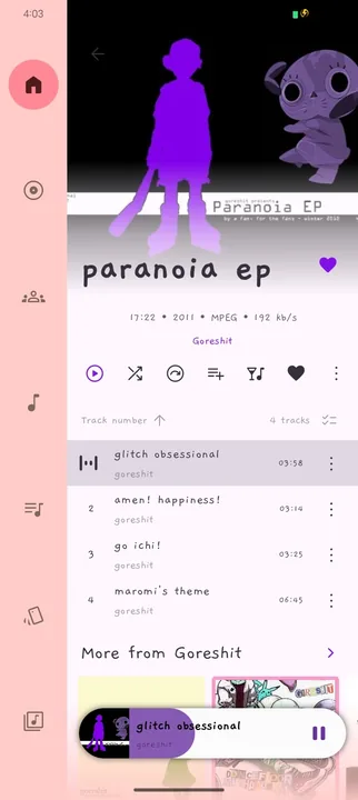 Pink cutesy theme screenshot 5