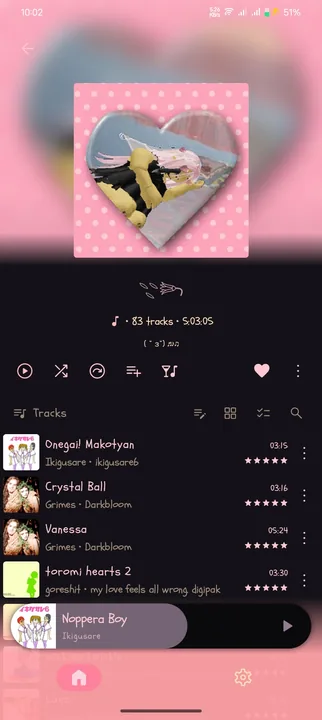 Pink and Cream Color Theme screenshot 6