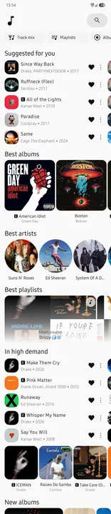 Samsung Music screenshot 5