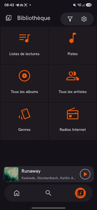 Amber Dark screenshot 3