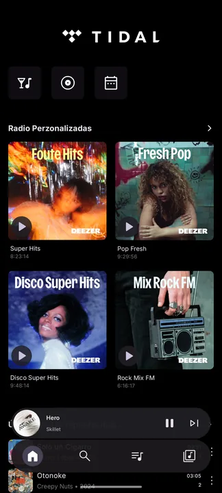 TIDAL For Symfonium screenshot 1