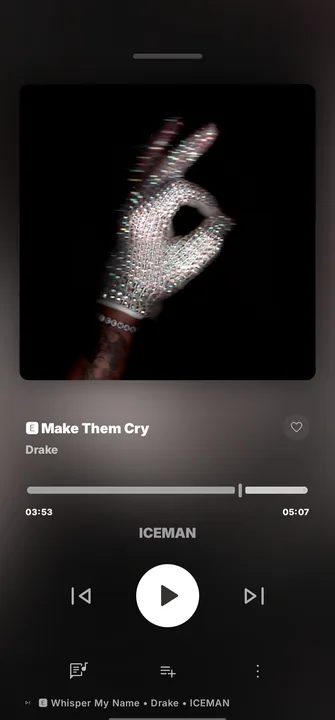 Apple Music Glass Theme screenshot 4