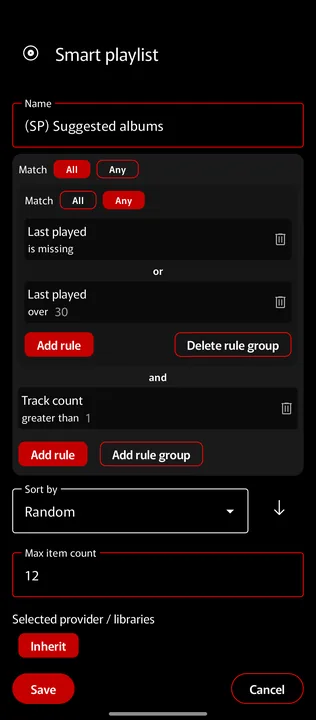 (SP) Suggested Albums screenshot 2